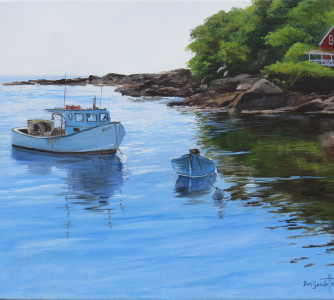 New Harbor Maine 11x14